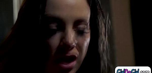  Just turned vampire Abigail Mac facesits her stepsis Shyla